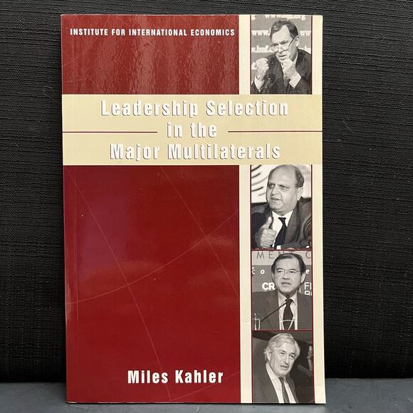 Leadership Selection in the Major Multilaterals Book - Picture 1 of 5